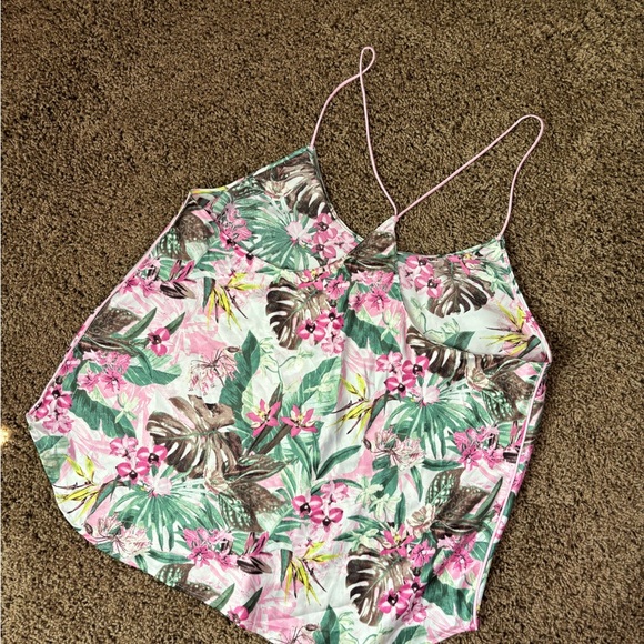 VICTORIA’S SECRET🩷💚 Tropical Palm Print Cami set - Picture 5 of 12